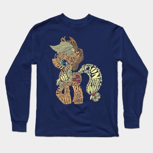 Wordy Applejack Long Sleeve T-Shirt